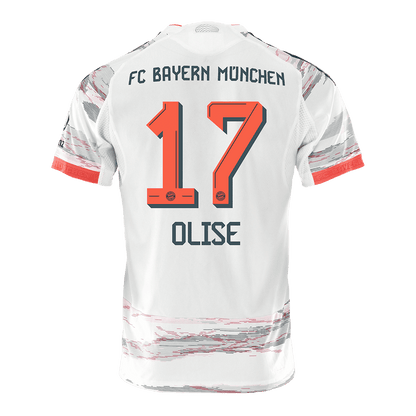 Bayern Munich 2025/26 Vieras Pelipaita (Player Version) Miesten OLISE #17 - kuva 12