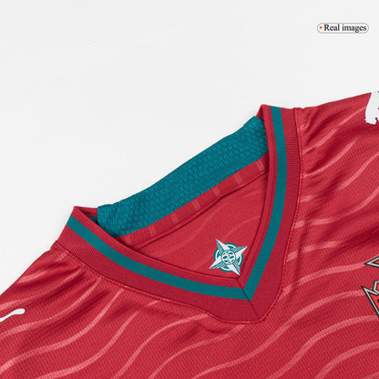 Portugal World Cup 2026 Koti Pelipaitasetti Lasten B. FERNANDES #8 [PREMIUM] - kuva 10