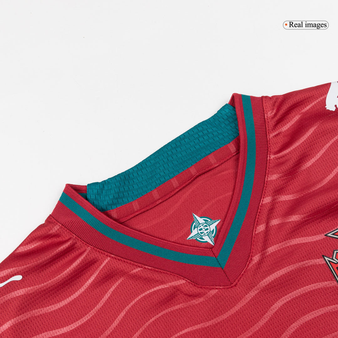 Portugal World Cup 2026 Koti Pelipaitasetti Lasten RONALDO #7 [PREMIUM] - kuva 10