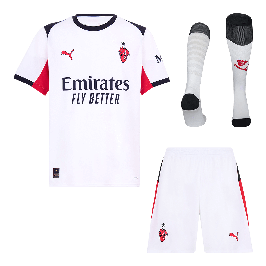 AC Milan 2025/26 Vieras T?ydellinen peliasu Miesten