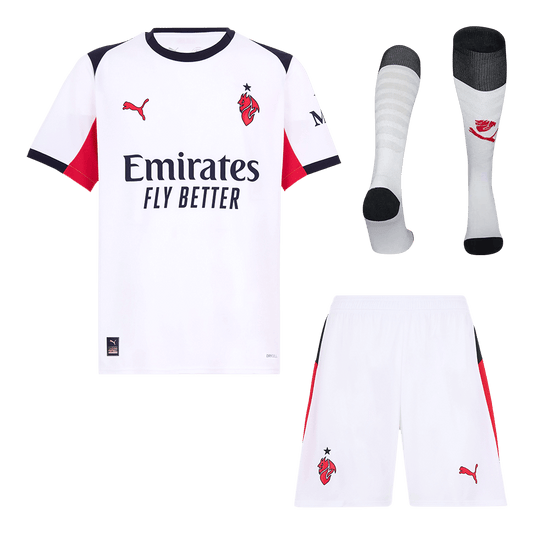AC Milan 2025/26 Vieras T?ydellinen peliasu Miesten