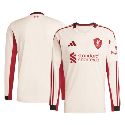 Liverpool 2025/26 Vieras Pitk?hihainen pelipaita Miesten - kuva 10