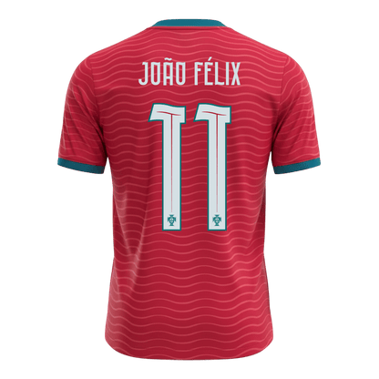 Portugal World Cup 2026 Koti Pelipaita Miesten JO?O FéLIX #11 [PREMIUM] - kuva 9