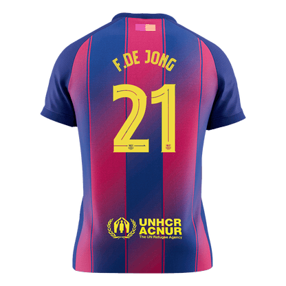 Barcelona 2025/26 UCL Koti Pelipaita Miesten F.DE JONG #21 - kuva 9
