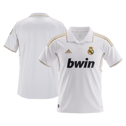 Real Madrid 2011/12 Koti Retro -pelipaita Miesten - kuva 9