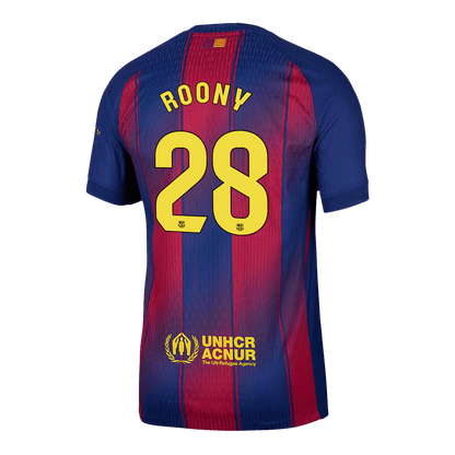 Barcelona 2025/26 Koti Pelipaita (Player Version) Miesten ROONY #28 - kuva 13
