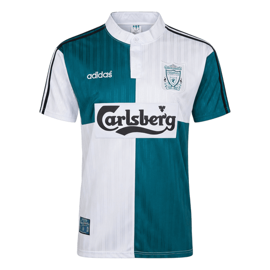 Liverpool 1995/96 Vieras Retro -pelipaita Miesten