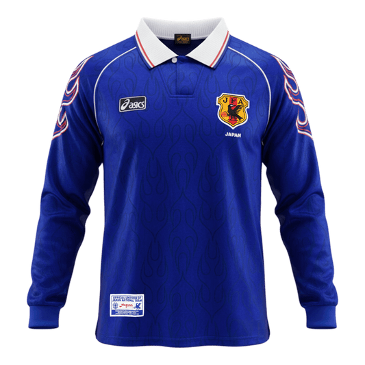 Japani Retro pitkähihainen Kotipelipaita MM-kisat 1998