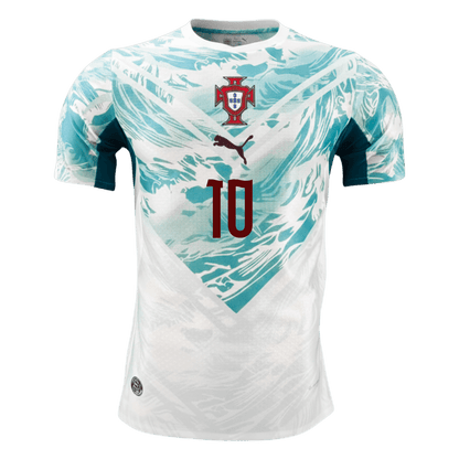 Portugal World Cup 2026 Vieras Pelipaita (Player Version) Miesten BERNARDO #10 - kuva 8