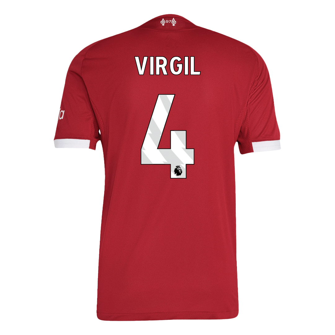 Liverpool 2025/26 Koti Pelipaita (Player Version) Miesten VIRGIL #4 - kuva 10