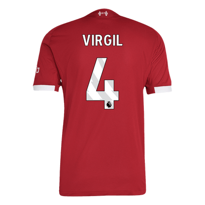 Liverpool 2025/26 Koti Pelipaita (Player Version) Miesten VIRGIL #4 - kuva 10