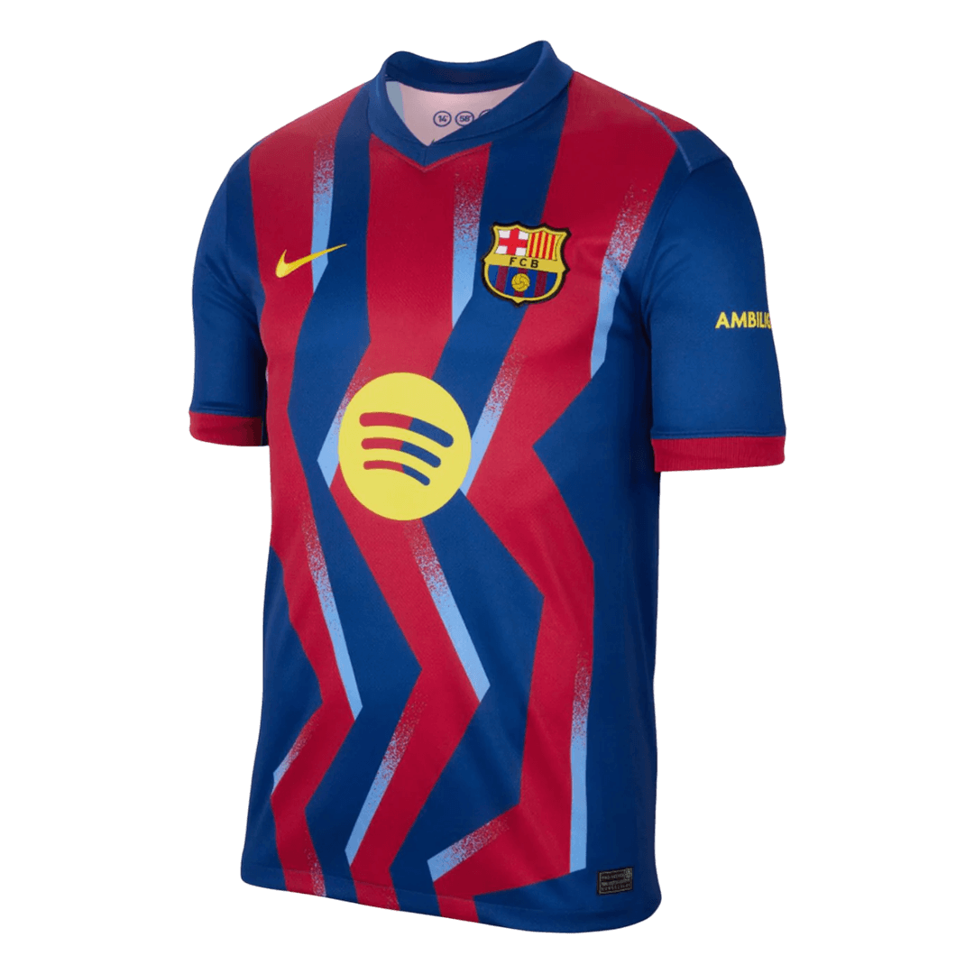 Barcelona 2025/26 Nelj?s Pelipaita Miesten LAMINE YAMAL #10 - kuva 3
