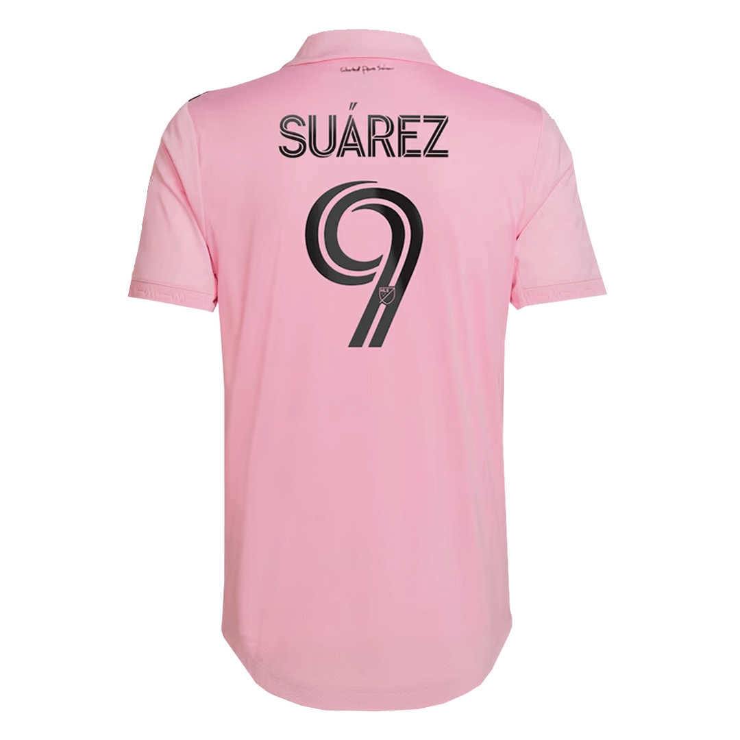 Inter Miami CF 2022 Koti Pelipaita (Player Version) Miesten SUáREZ #9 - kuva 12