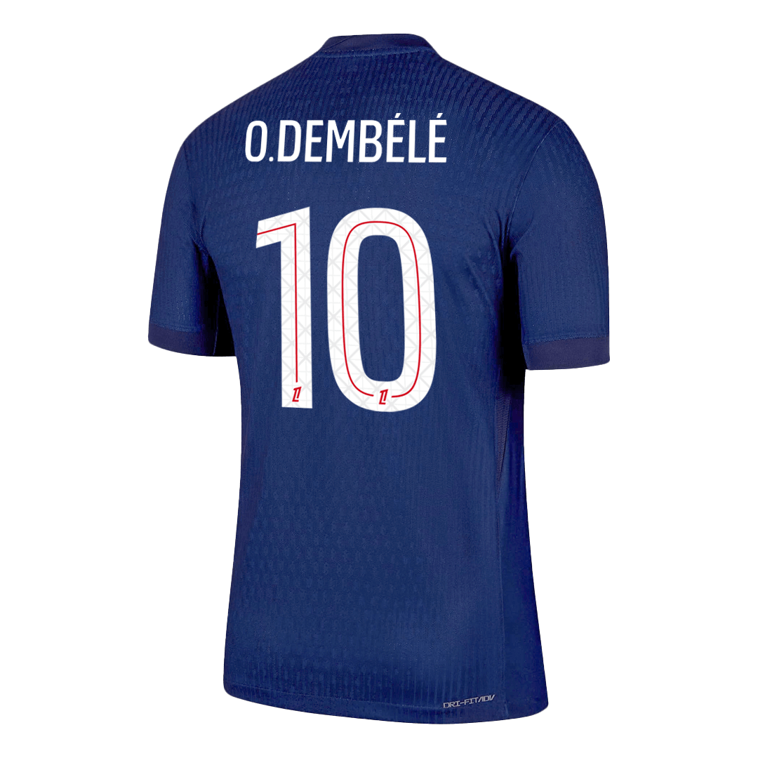 PSG 2025/26 Koti Pelipaita (Player Version) Miesten O.DEMBéLé #10 - kuva 9