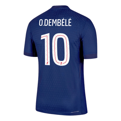 PSG 2025/26 Koti Pelipaita (Player Version) Miesten O.DEMBéLé #10 - kuva 9