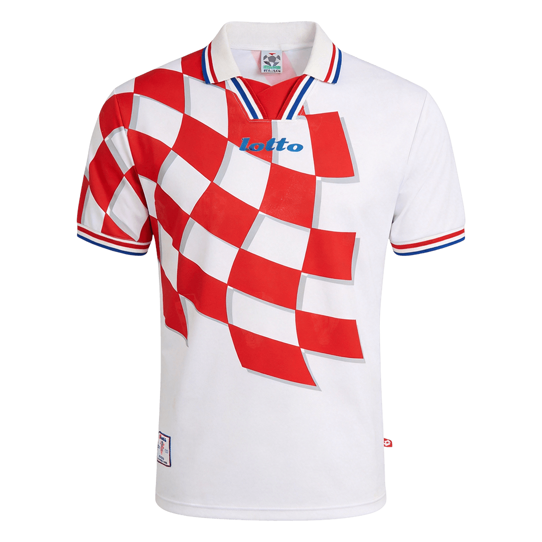 Croatia World Cup 1998 Koti Retro -pelipaita Miesten
