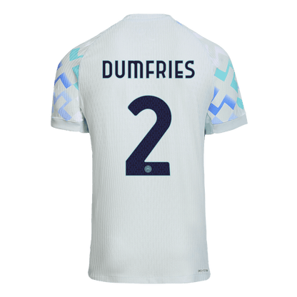Inter Milan 2025/26 Vieras Pelipaita (Player Version) Miesten DUMFRIES #2 - kuva 9