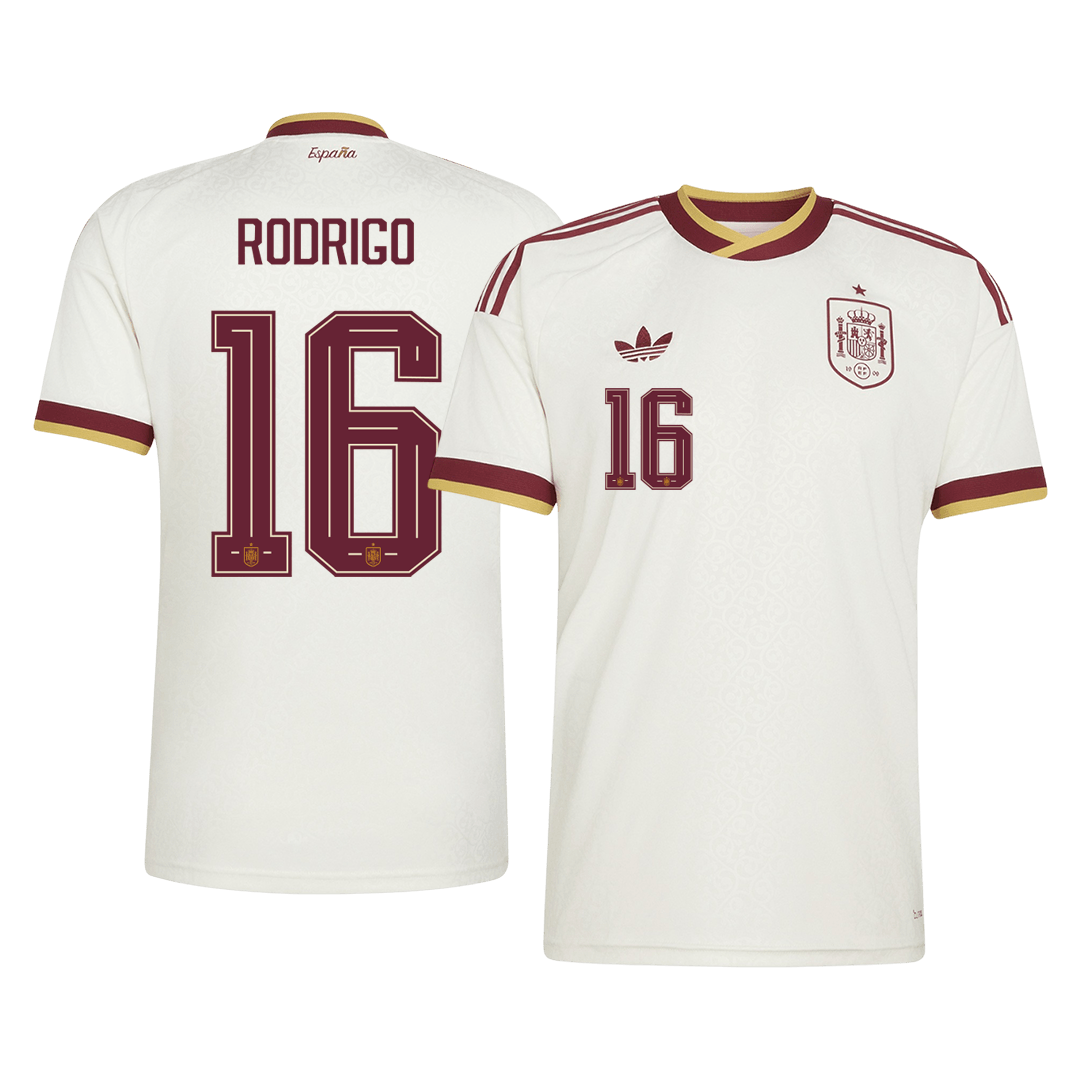 Spain World Cup 2026 Vieras Pelipaita Miesten RODRIGO #16