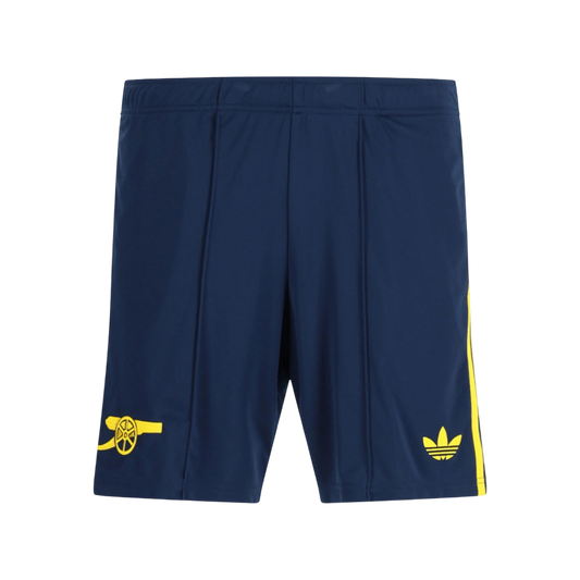 Arsenal vierasshortsit 2026/27 – shortsien etupuoli