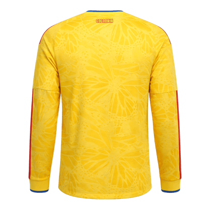 Colombia World Cup 2026 Koti Pitk?hihainen pelipaita Miesten - kuva 9