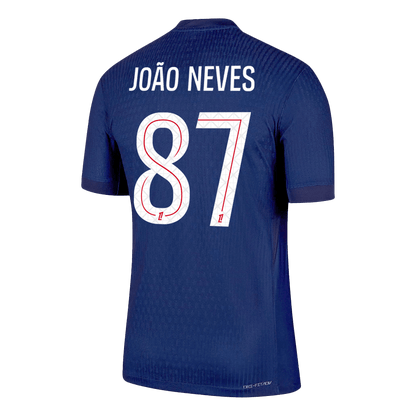 PSG 2025/26 Koti Pelipaita (Player Version) Miesten JO?O NEVES #87 - kuva 9