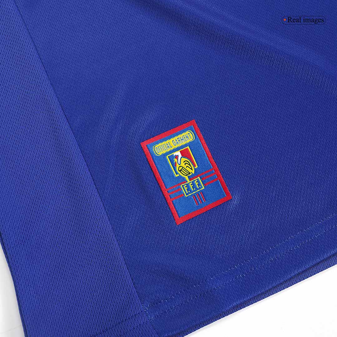 France World Cup 1998 Koti Retro -pelipaita Miesten HENRY #12 - kuva 2