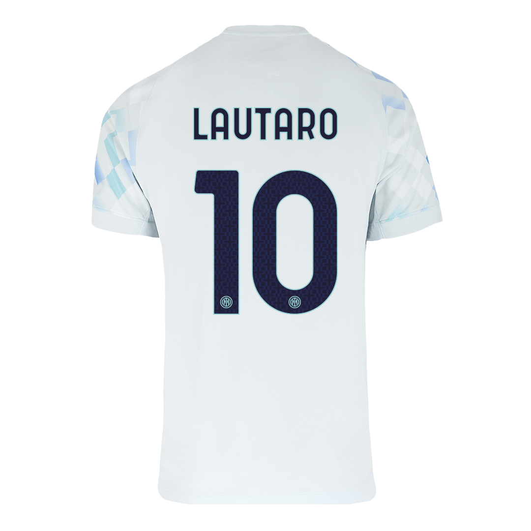 Inter Milan 2025/26 Vieras Pelipaita Miesten LAUTARO #10 - kuva 10