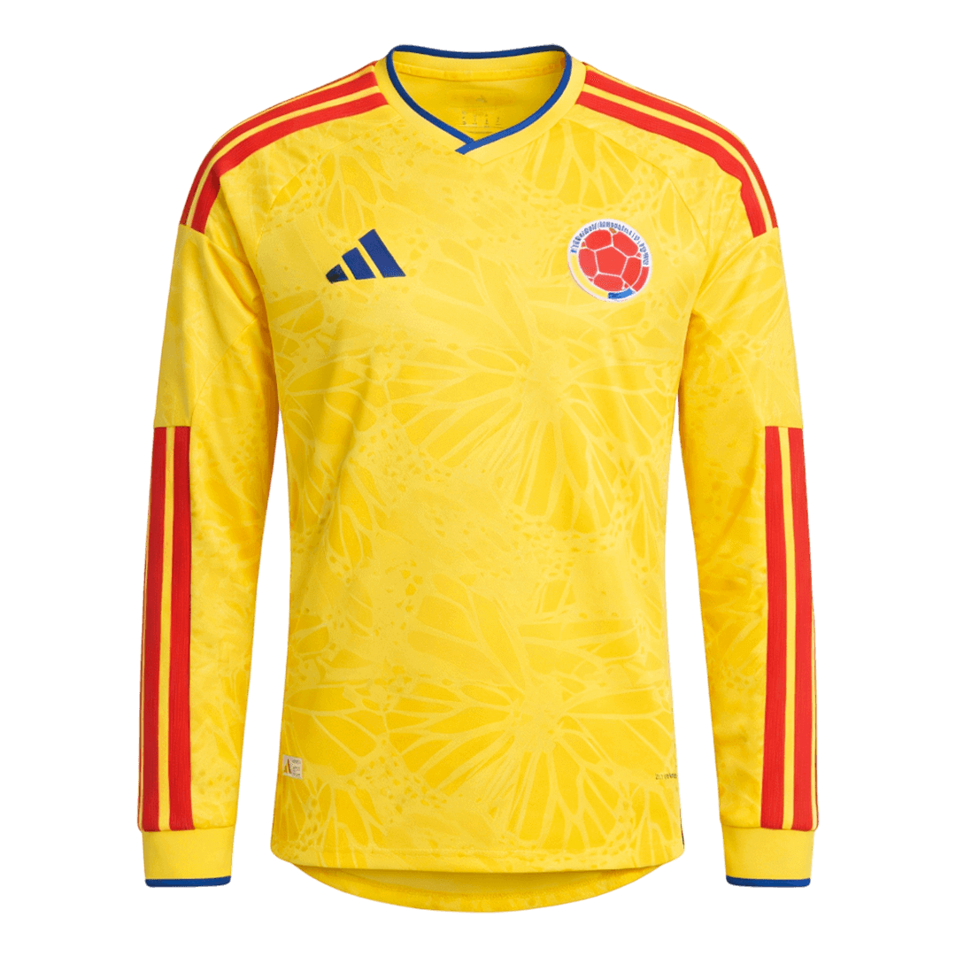 Colombia World Cup 2026 Koti Pitk?hihainen pelipaita Miesten