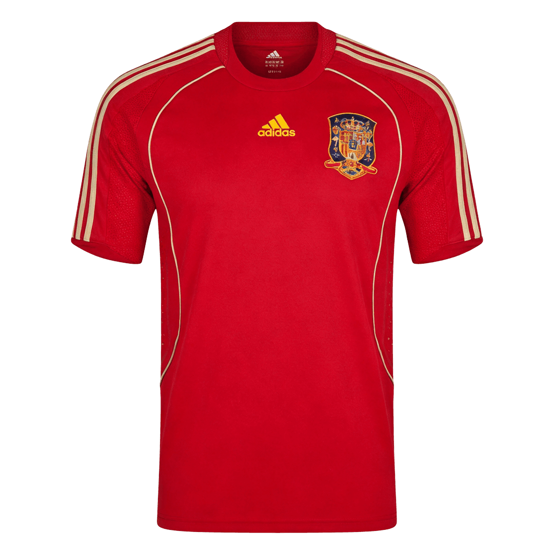 Spain 2008 Koti Retro -pelipaita Miesten