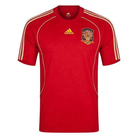 Spain 2008 Koti Retro -pelipaita Miesten