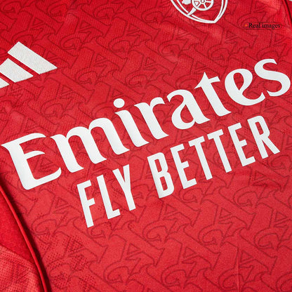 Arsenal 2025/26 Koti Pelipaita (Player Version) Miesten SALIBA #2 - kuva 6