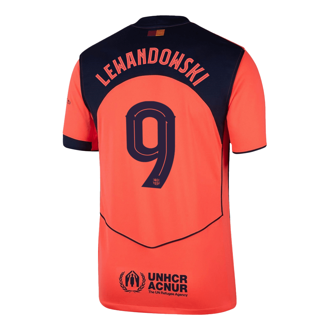 Barcelona 2025/26 UCL Kolmas Pelipaita Miesten LEWANDOWSKI #9 - kuva 11