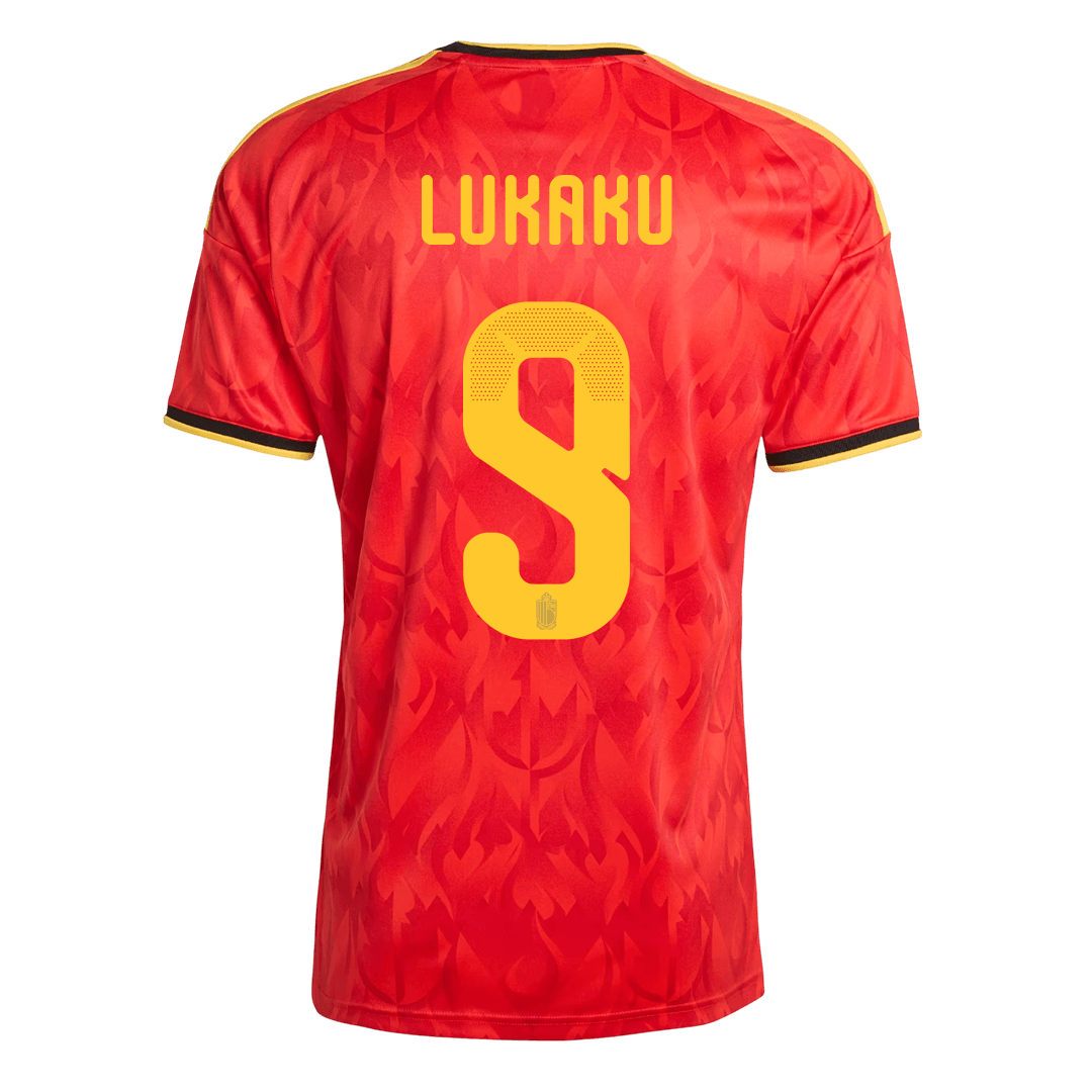 Belgium World Cup 2026 Koti Pelipaita Miesten LUKAKU #9 - kuva 9