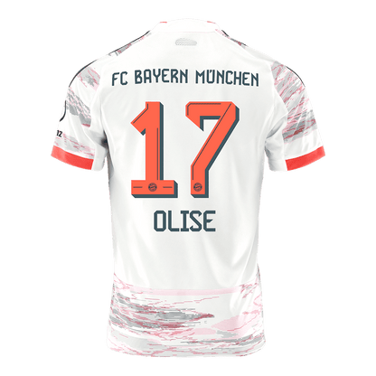 Bayern Munich 2025/26 Vieras Pelipaita Miesten OLISE #17 - kuva 13