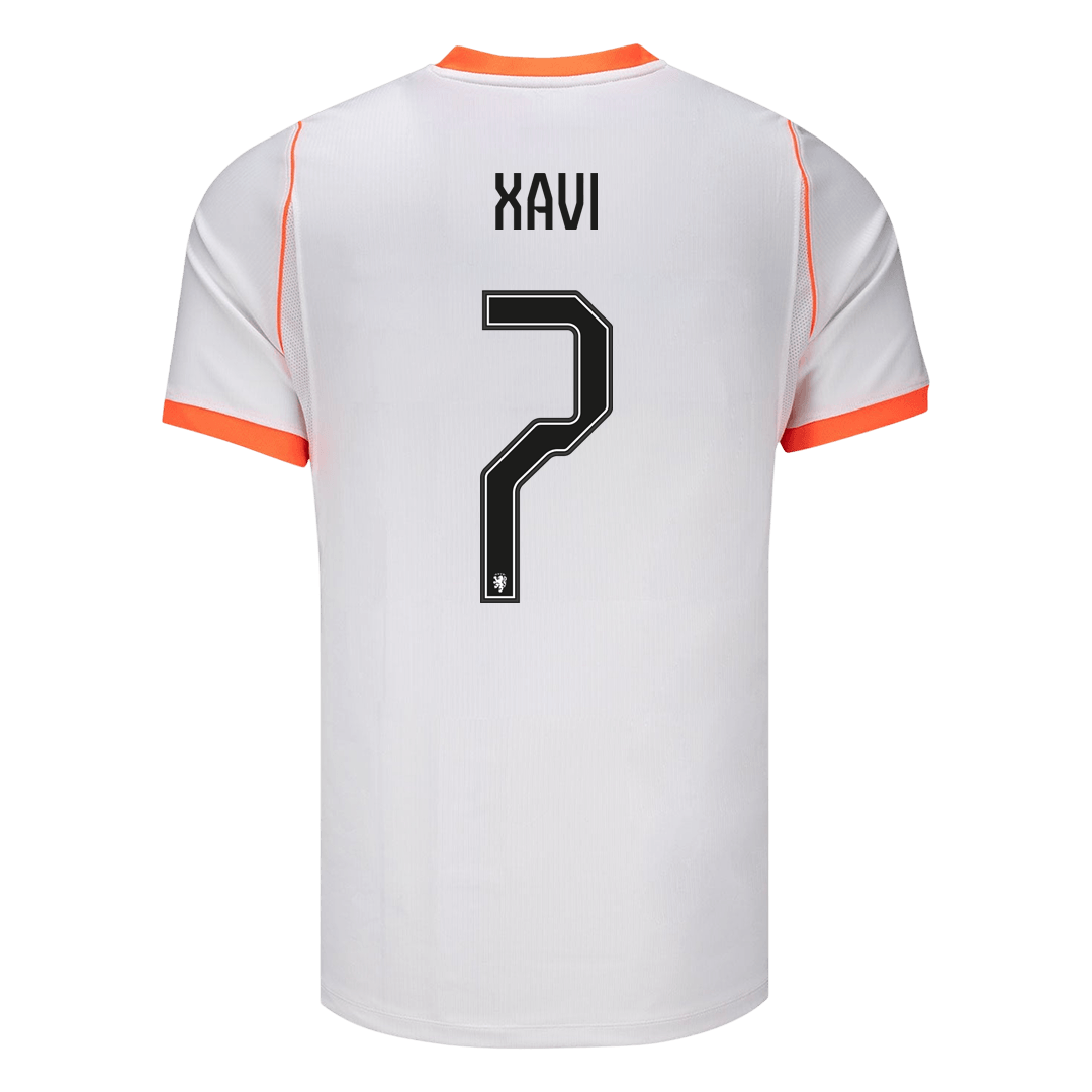 Netherlands World Cup 2026 Vieras Pelipaita Miesten XAVI #7 - kuva 3
