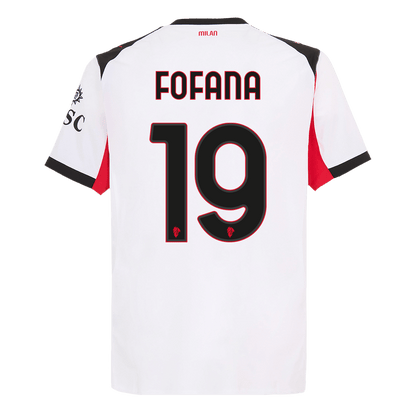 AC Milan 2025/26 Vieras Pelipaita (Player Version) Miesten FOFANA #19 - kuva 12
