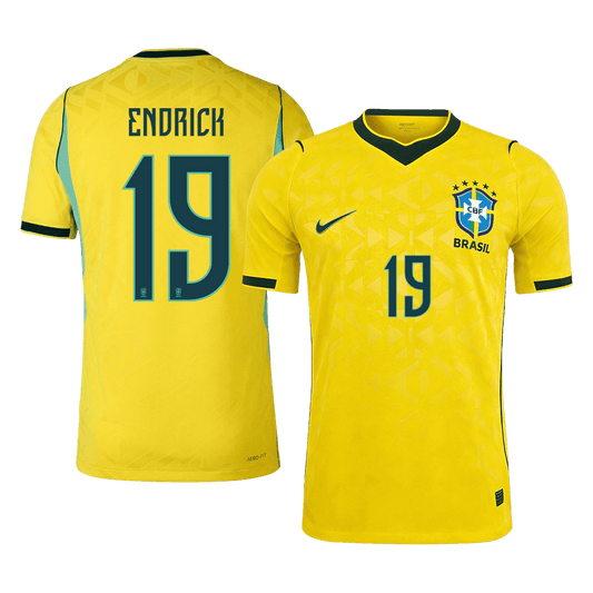 Brazil World Cup 2026 Koti Pelipaita (Player Version) Miesten ENDRICK #19