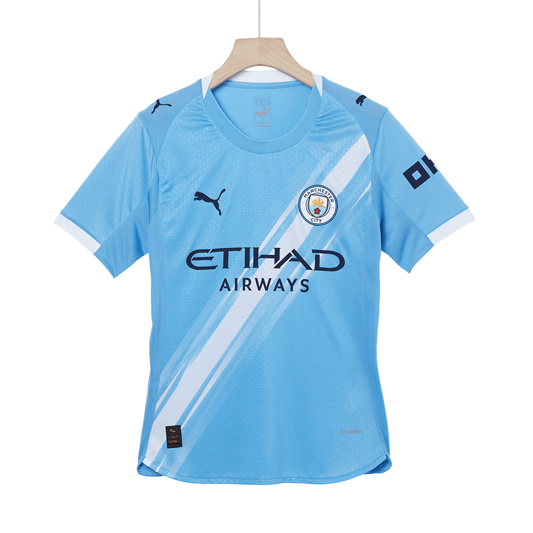 Manchester City 2025/26 Koti Pelipaita (Player Version) Miesten DE BRUYNE #17 - kuva 12