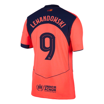 Barcelona 2025/26 UCL Kolmas Pelipaita (Player Version) Miesten LEWANDOWSKI #9 - kuva 12
