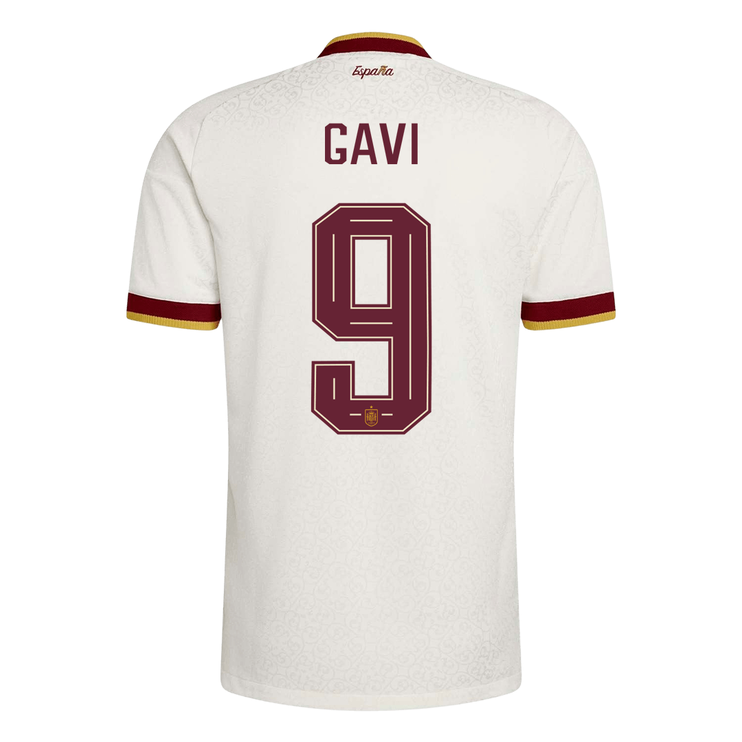 Spain World Cup 2026 Vieras Pelipaita (Player Version) Miesten GAVI #9 - kuva 10