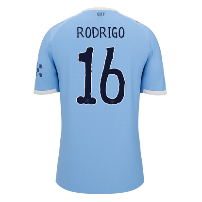 Manchester City World Cup 2025/26 Koti Pelipaita Miesten RODRIGO #16 [PREMIUM] - kuva 10