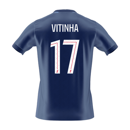 PSG 2025/26 Koti Pelipaita Miesten VITINHA #17 [PREMIUM] - kuva 8