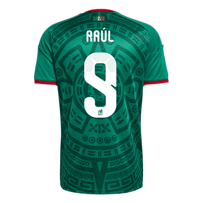Mexico World Cup 2026 Koti Pelipaita Miesten Raúl #9 [PREMIUM] - kuva 8