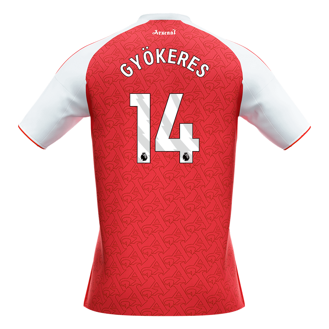 Arsenal 2025/26 Koti Pelipaita Miesten GY?KERES #14 [PREMIUM] - kuva 10