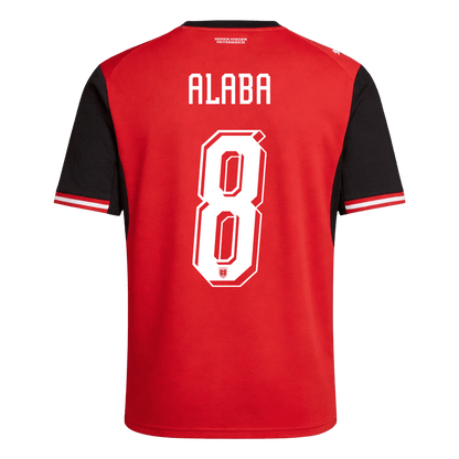 Austria World Cup 2026 Koti Pelipaita Miesten ALABA #8 - kuva 9