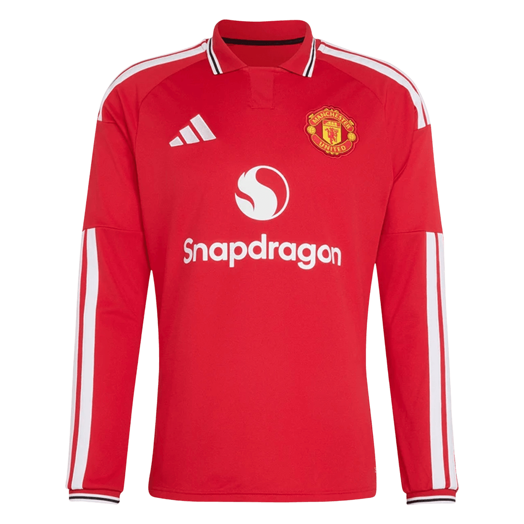 Manchester United Pitkähihainen Koti pelipaita 2026/27 –