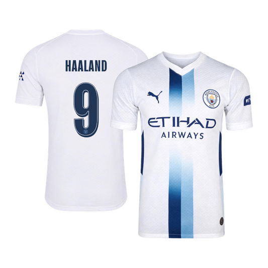 Manchester City kolmas pelipaita 2026/27 UCL – Haaland #9 (pelaajaversio)