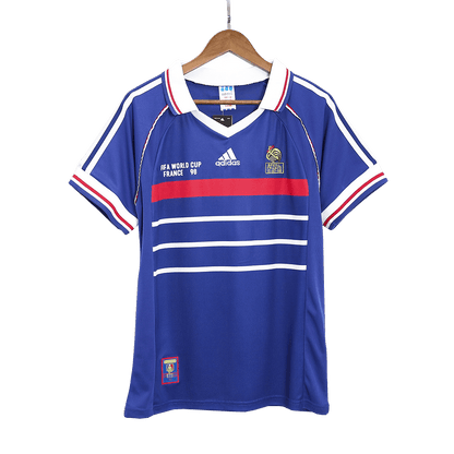 France World Cup 1998 Koti Retro -pelipaita Miesten