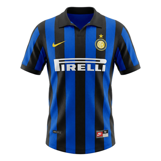 Inter Milan 1998/99 Koti Retro -pelipaita Miesten