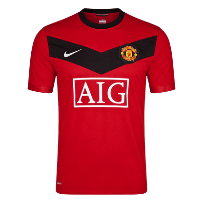 Manchester United 2009/10 Koti Retro -pelipaita Miesten